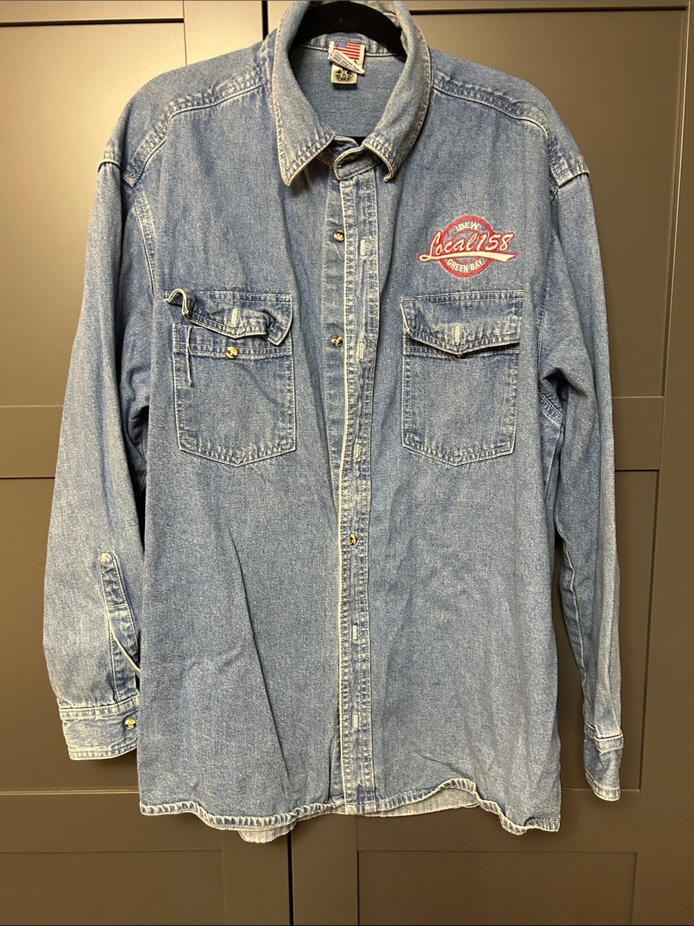 Classic Union Denim Work Shirt - 2XL
